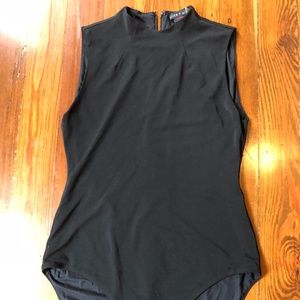 Alice + Olivia black bodysuit